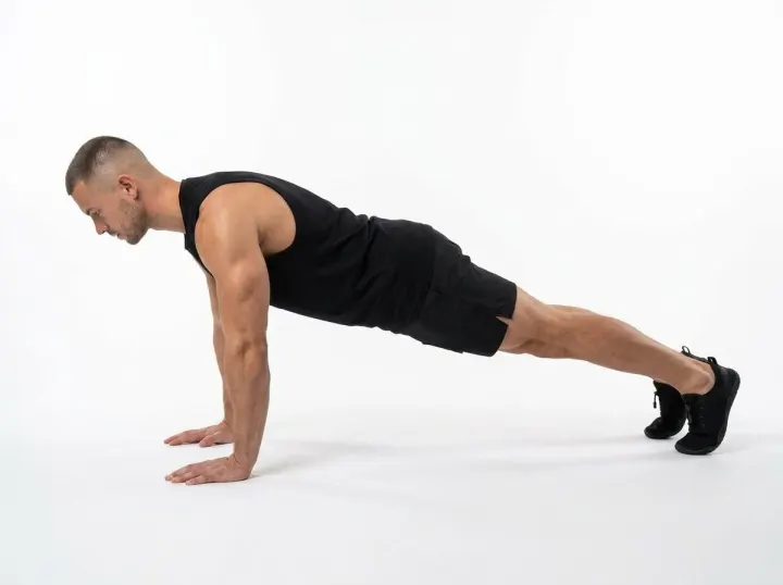Halfway Push-ups, level 2 of push-ups