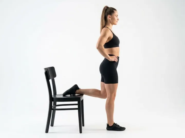 Bulgarian Split Squats, level 3 of squats